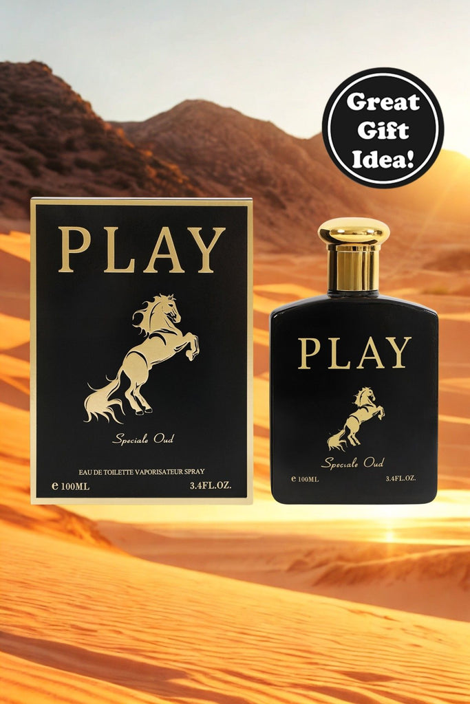PLAY SPECIALE OUD SPRAY COLOGNE EAU DE TOILETTE FOR MEN - 100ML/3.4 FL.OZ. - Riah Fashion