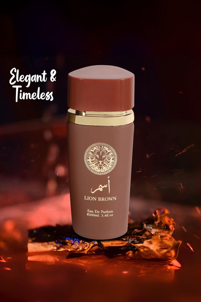 LION BROWN SPRAY PERFUME EAU DE PARFUM FOR MEN - 100ML/3.4FL.OZ. - Riah Fashion