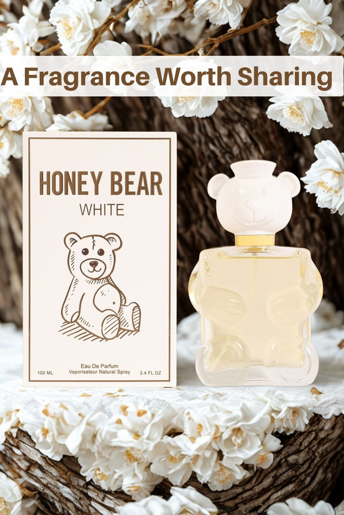 HONEY BEAR WHITE SPRAY PERFUME EAU DE PARFUM FOR WOMEN - 100ML/3.4FL.OZ.
