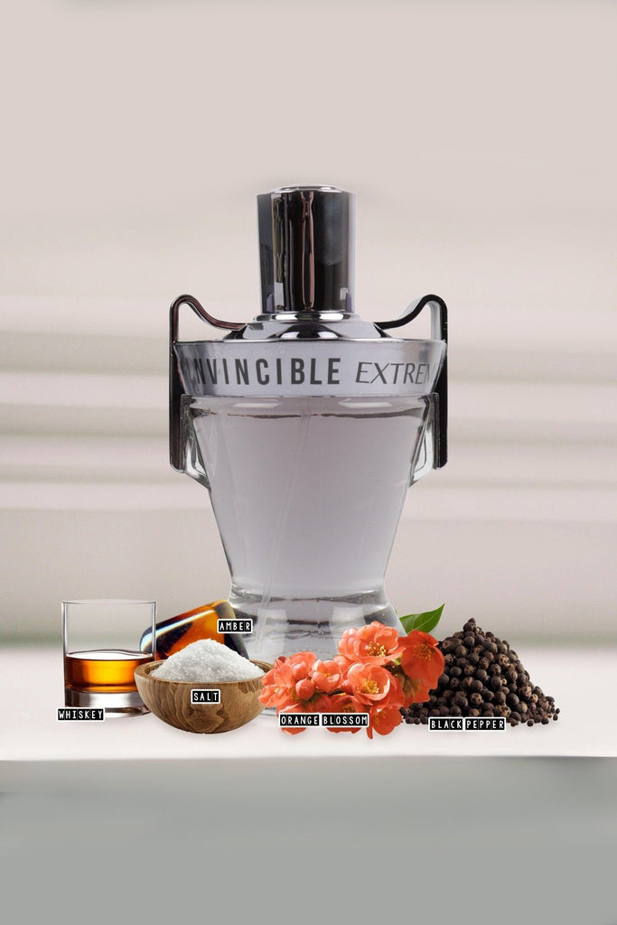 Invincible Extreme Spray Cologne Eau De Toilette For Men - 100ml/3.4 fl.oz.