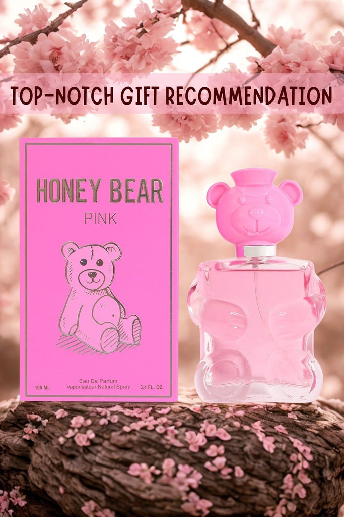 HONEY BEAR PINK SPRAY PERFUME EAU DE PARFUM FOR WOMEN - 100ML/3.4FL.OZ. - Riah Fashion