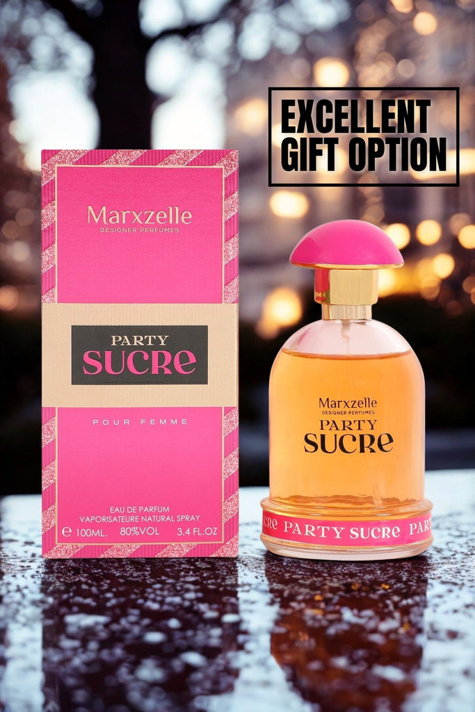 PARTY SUCRE SPRAY PERFUME EAU DE PARFUM FOR WOMEN - 100ML/3.4FL.OZ. - Riah Fashion