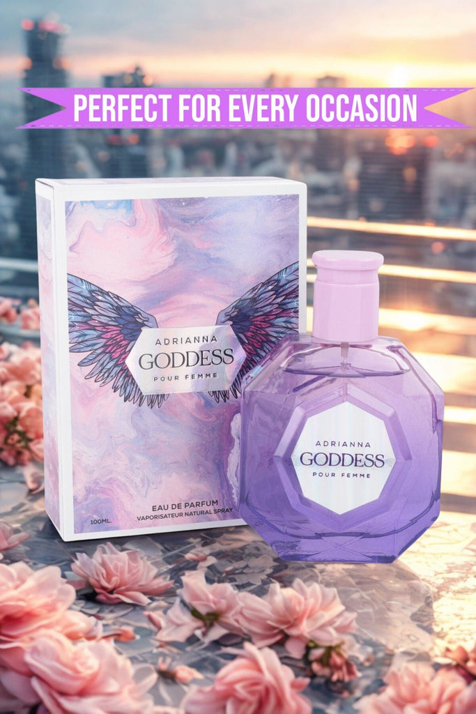 ADRIANNA GODDESS SPRAY PERFUME EAU DE PARFUM FOR WOMEN - 100ML/3.4 FL.OZ.