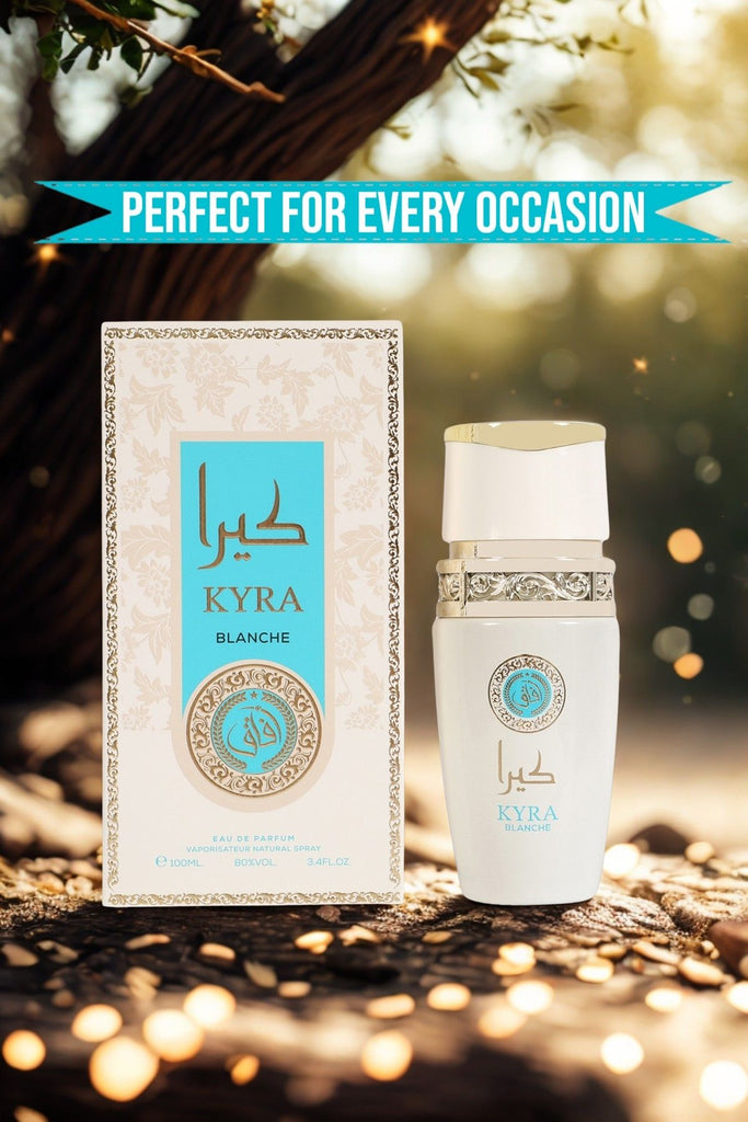 KYRA BLANCHE SPRAY PERFUME EAU DE PARFUM FOR WOMEN - 100ML/3.4FL.OZ.