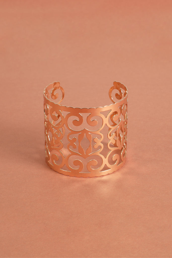 BOHO PATTERN CUFF BRACELET