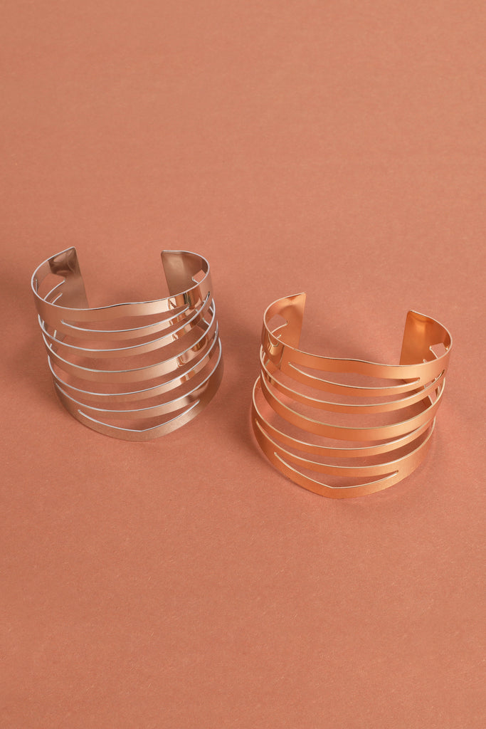LAYERED CUFF BRACELET