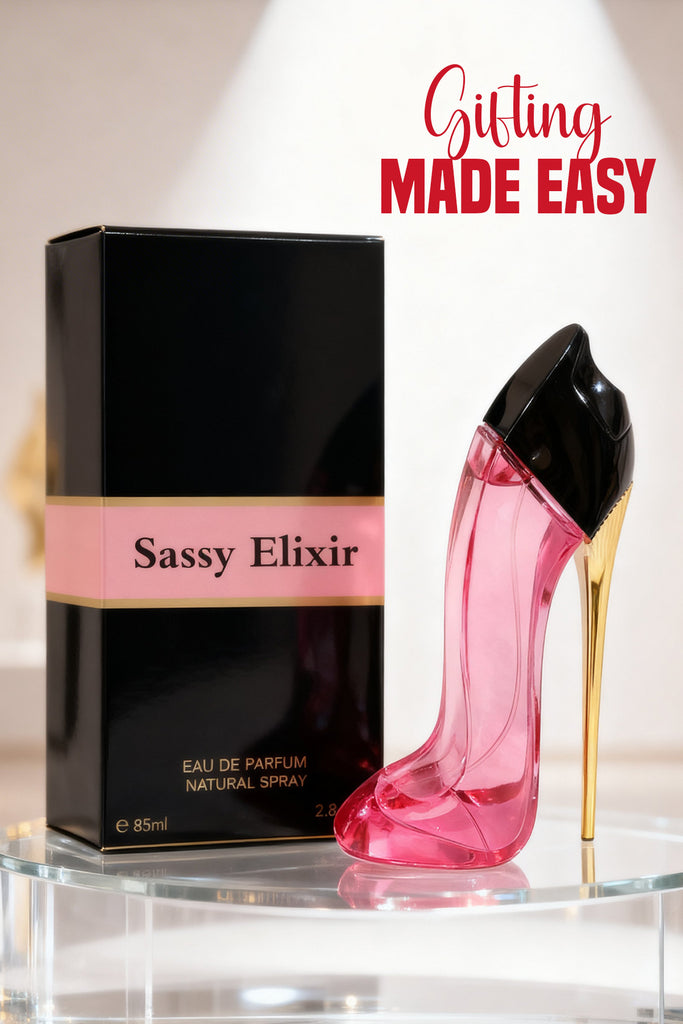SASSY ELIXIR SPRAY PERFUME EAU DE PARFUM FOR WOMEN - 85ML/2.8FL.OZ.