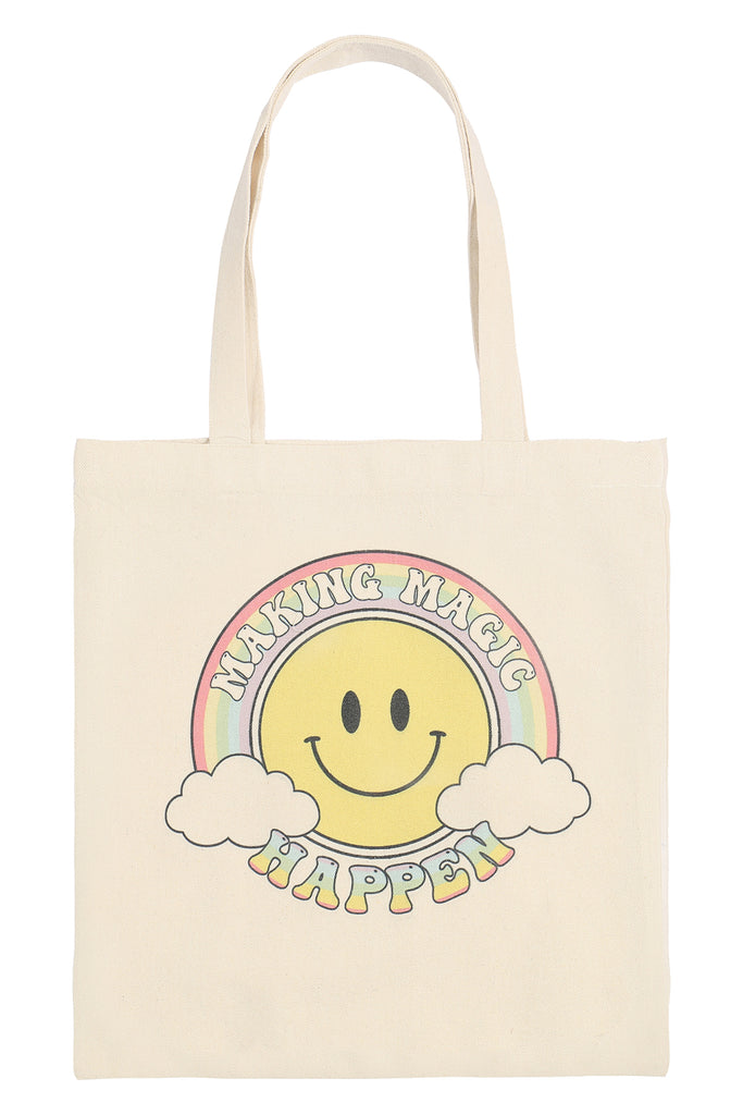 MAKING MAGIC HAPPEN MINIMALIST PRINT TOTE BAG