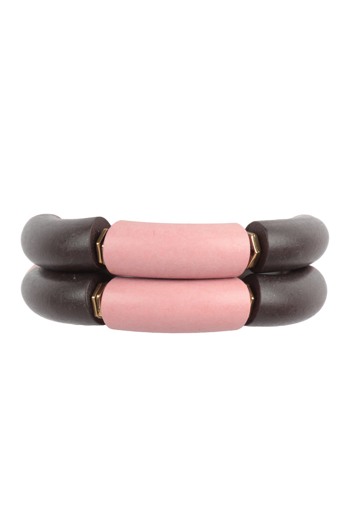TUBULAR BEADS MULTI BRACELET SET