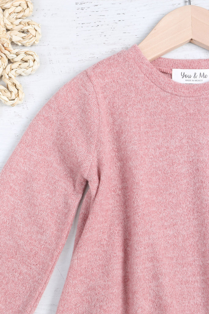 Kids Long Puff Sleeve Mir PD Brush Dress