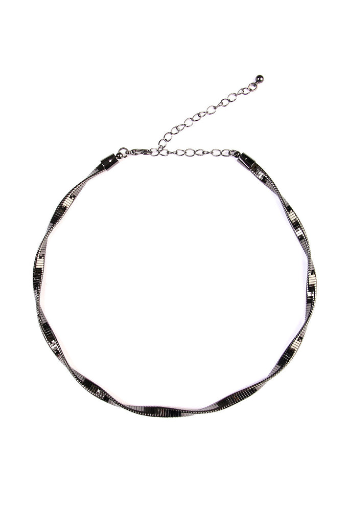 Metal Twist Choker