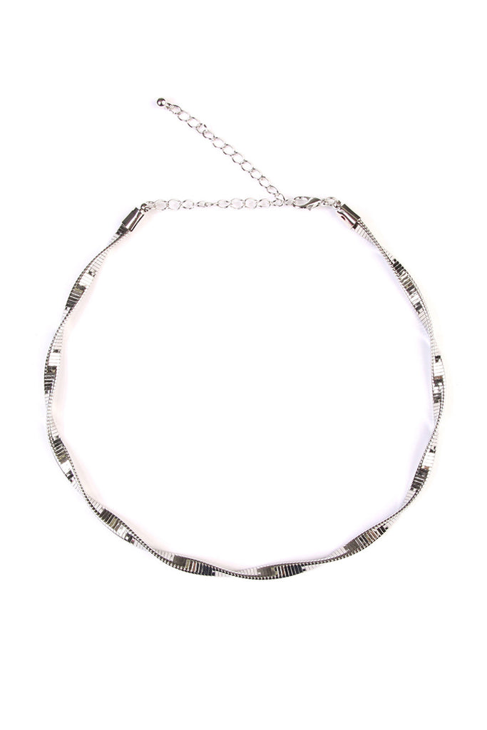 Metal Twist Choker
