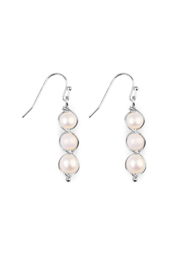 6mm FRESHWATER PEARL EARRING
