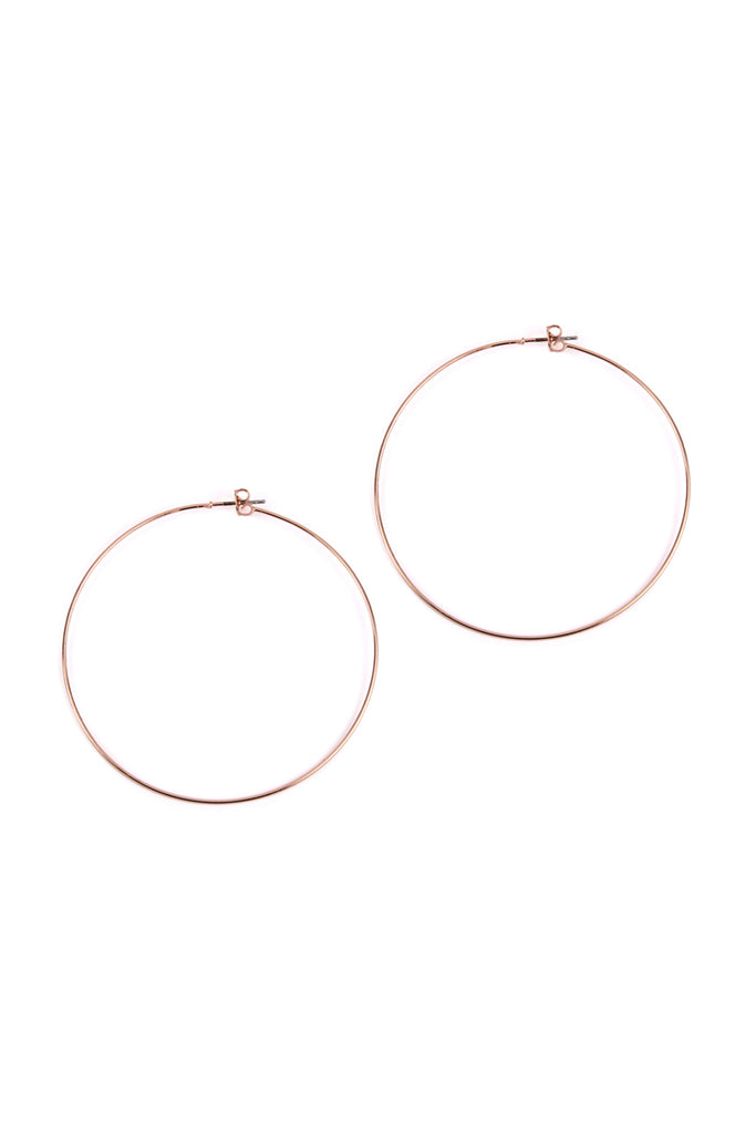 25804-60 - 60MM WIRE HOOP EARRINGS