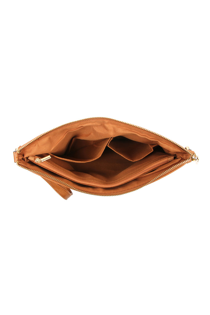 CROSSBODY WRISTLET BAG