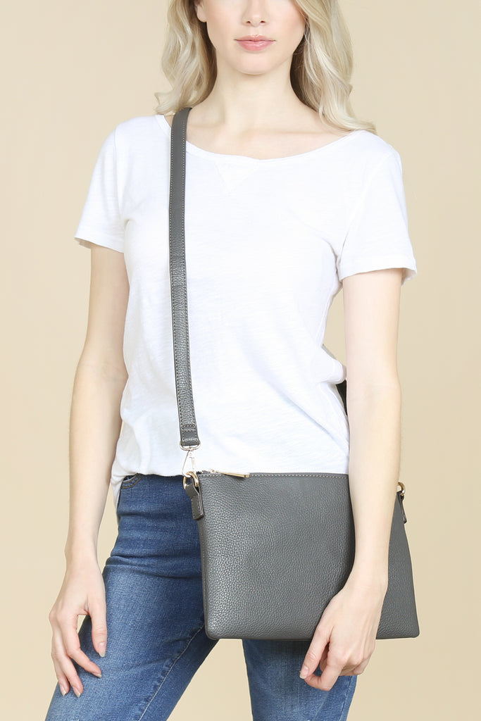 CROSSBODY WRISTLET BAG