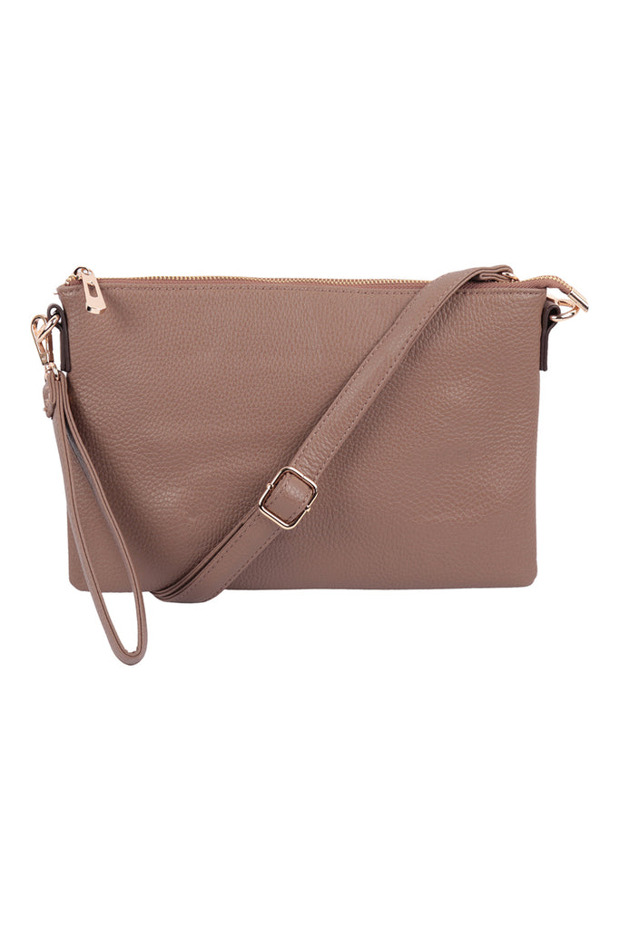 CROSSBODY WRISTLET BAG