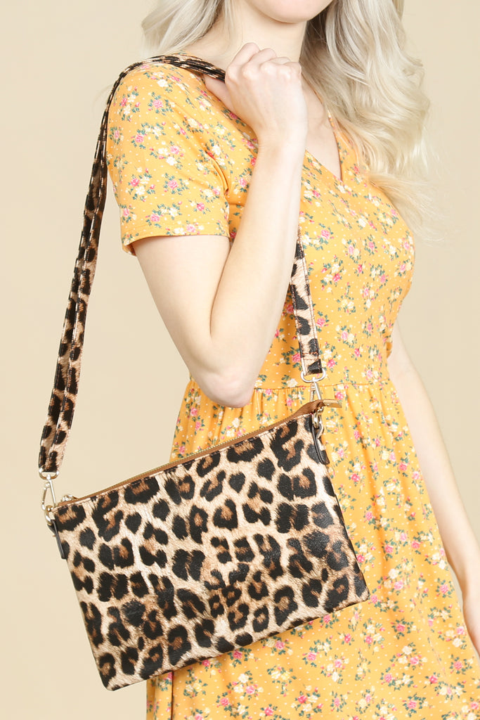 CROSSBODY WRISTLET BAG