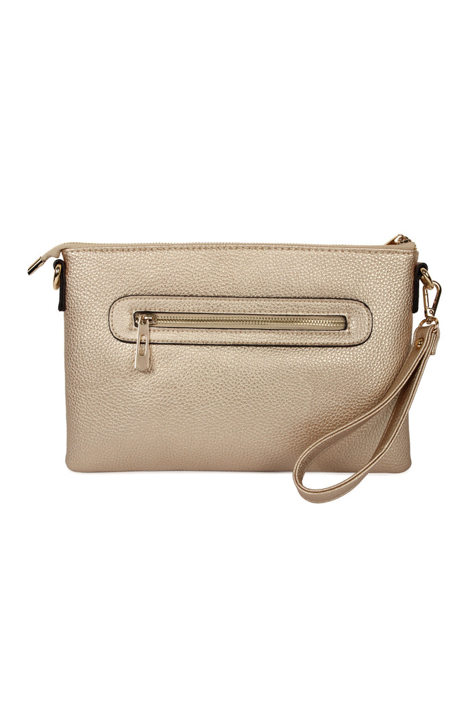 CROSSBODY WRISTLET BAG