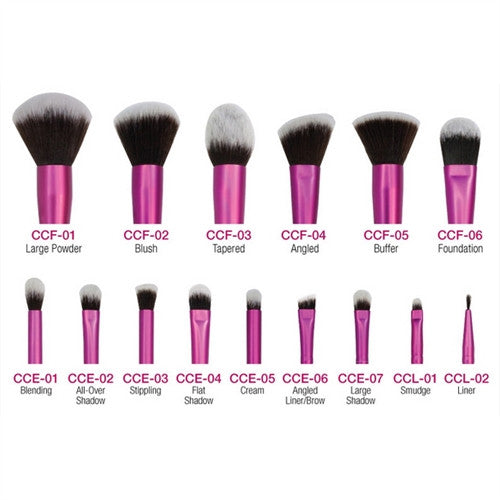 Photo Chic 15pc Synthetic Brush Set