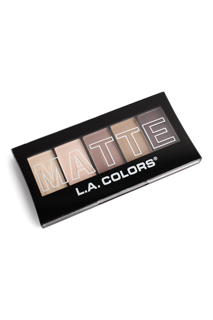 L.A. Colors 5 Color Matte Eyeshadow