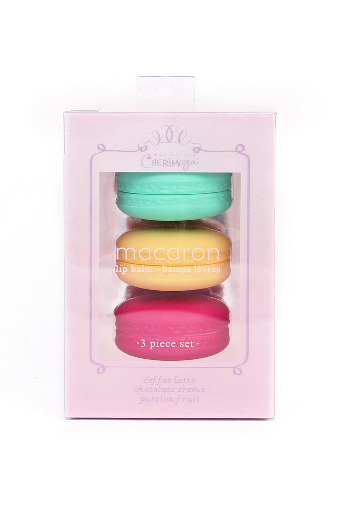 Macaron 3pc Lip Balm Set