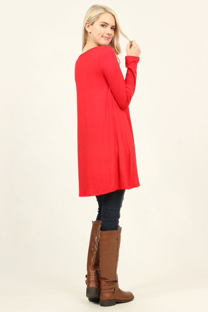 Reindeer Rudolph Glittered Tunic