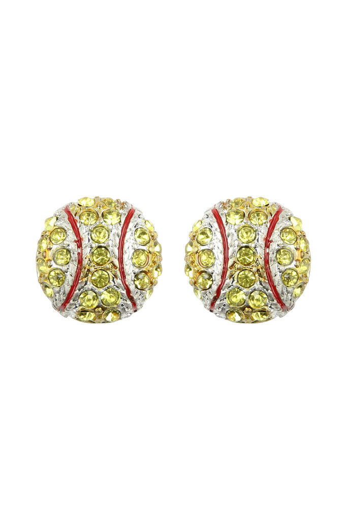 FASHION SPORTS RHINESTONE EARRINGS