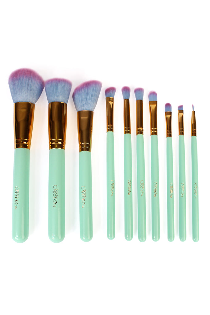 Mermaid Makeup Brush Set