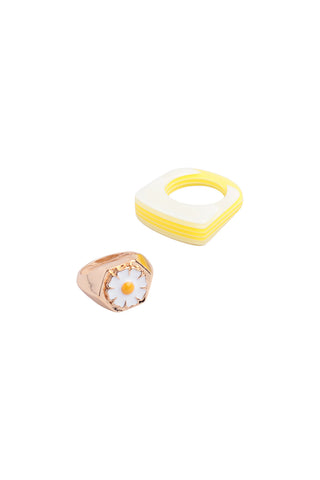 REAL FLOWER ACRYLIC RING