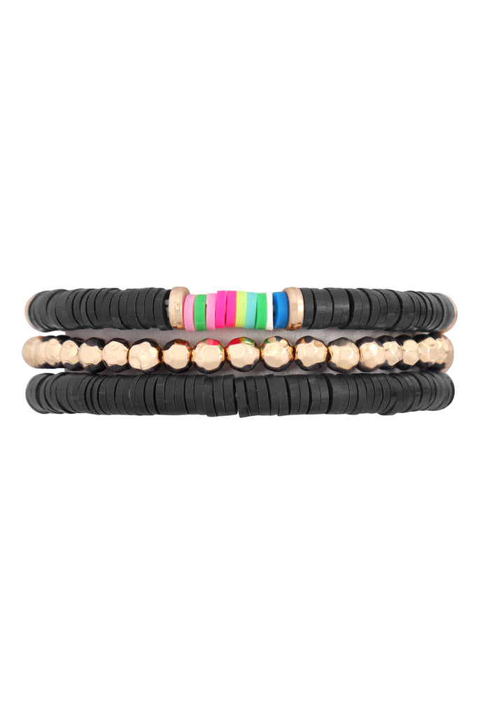 FIMO METAL MULTI ELASTIC BRACELET