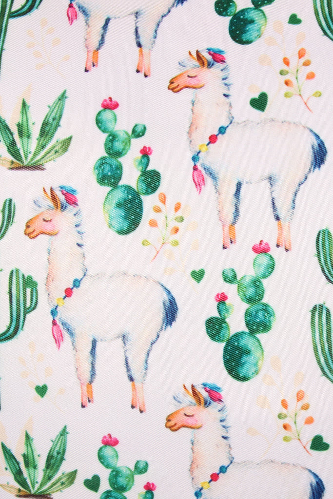 LLAMA DIGITAL PRINTED TOTE BAG