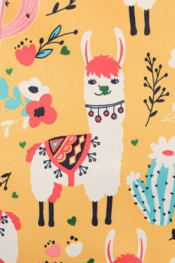 LLAMA DIGITAL PRINTED TOTE BAG