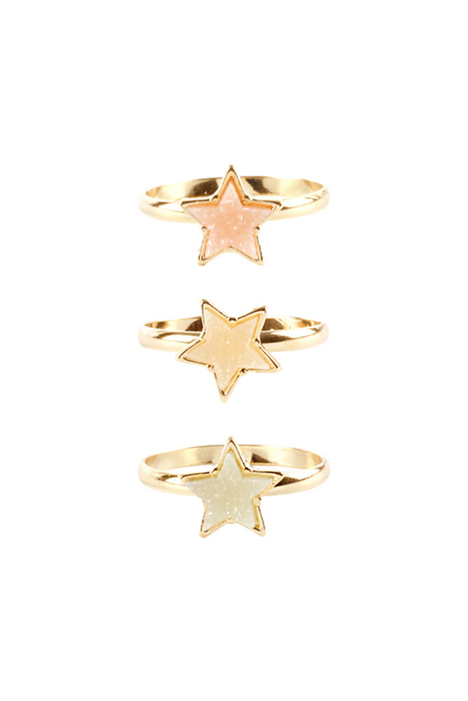 STAR DRUZY SET RING