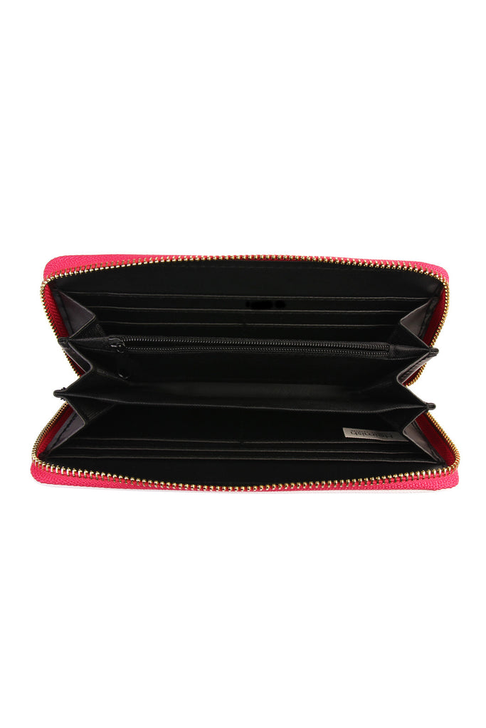 Multi Pineapple Zipper Wallet