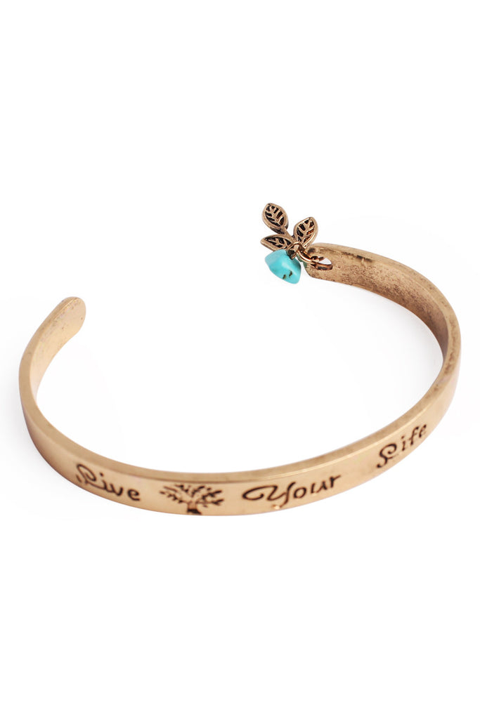 Live Your Life Cuff