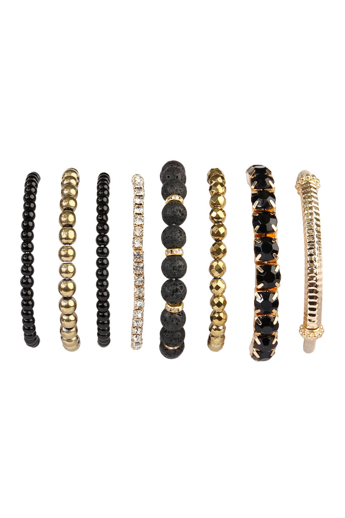 HDB2220 - MIXED BEADS CHARM BRACELET