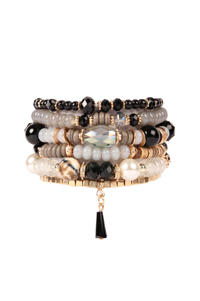 STONE BEADS STACKABLE BRACELET