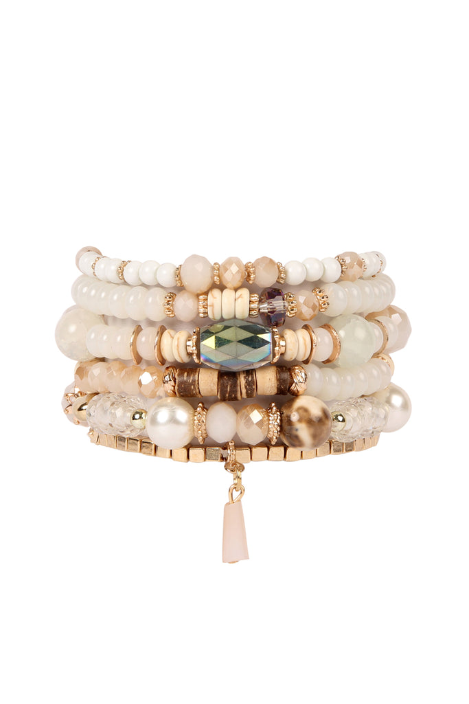 STONE BEADS STACKABLE BRACELET