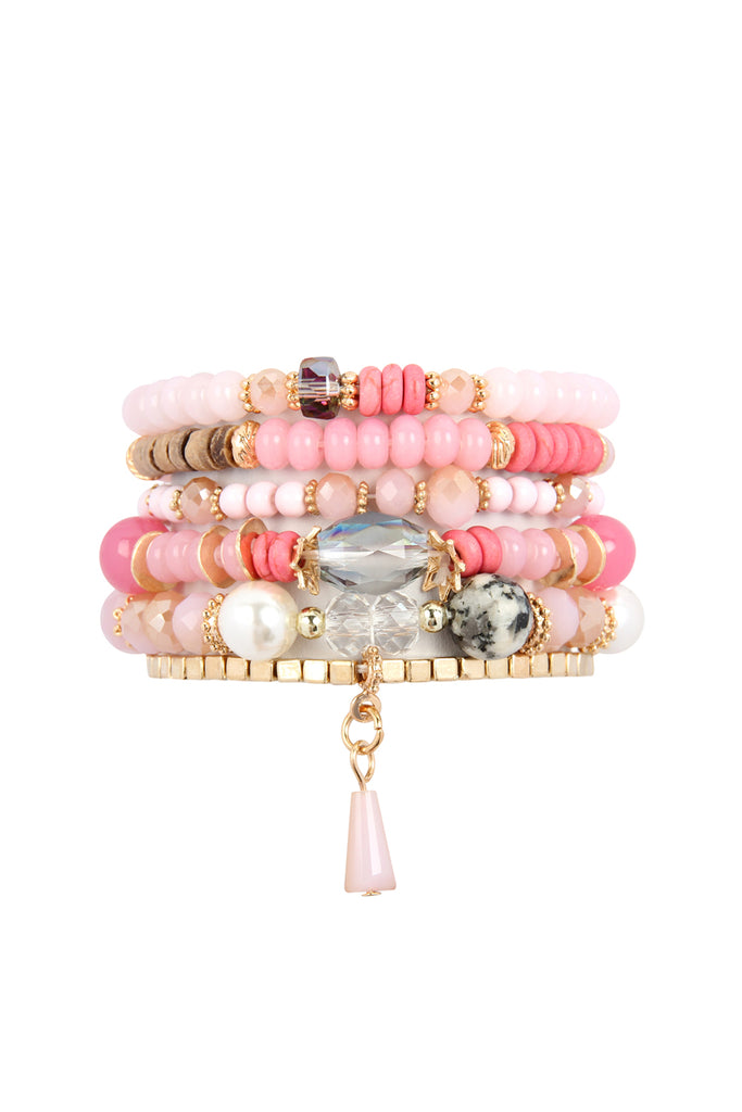 STONE BEADS STACKABLE BRACELET