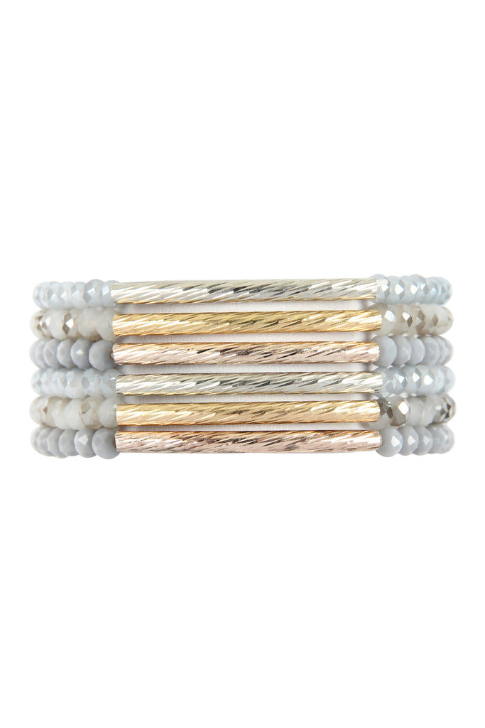 RONDELLE BEADED BRACELET SET