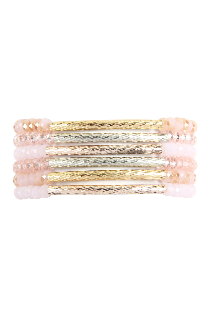 RONDELLE BEADED BRACELET SET