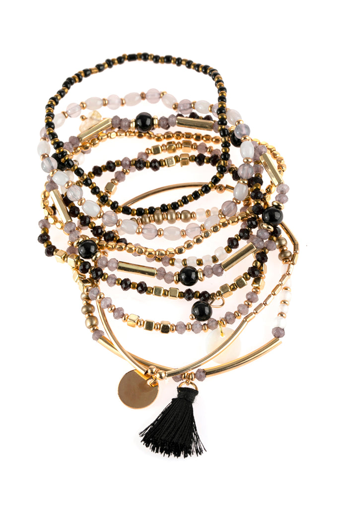 MIX AND MATCH BEADED BRACELETS
