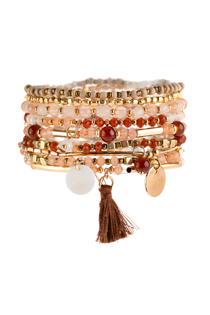 MIX AND MATCH BEADED BRACELETS