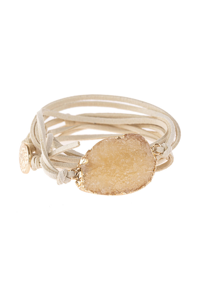 DRUZY CHARM BRACELET