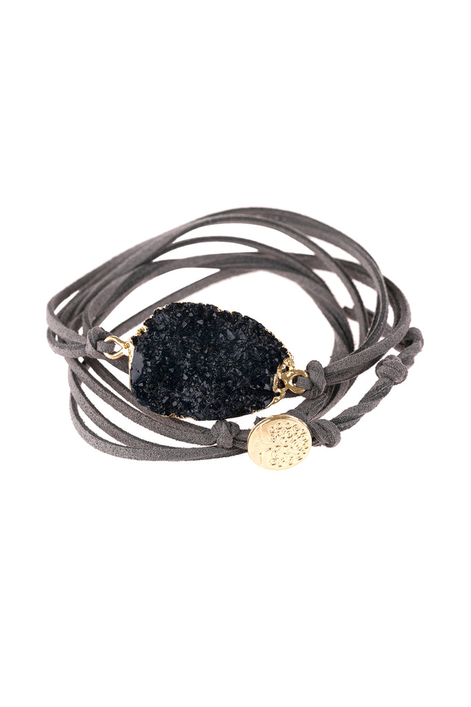 DRUZY CHARM BRACELET