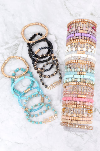 MULTIPLE LINE CLASSY STACK BRACELET