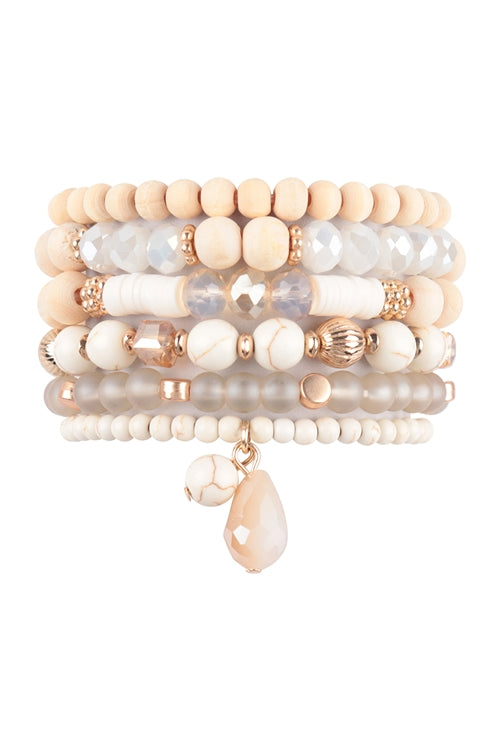 Bohemian Mix Bead Multi Layer Versatile Statement Bracelets