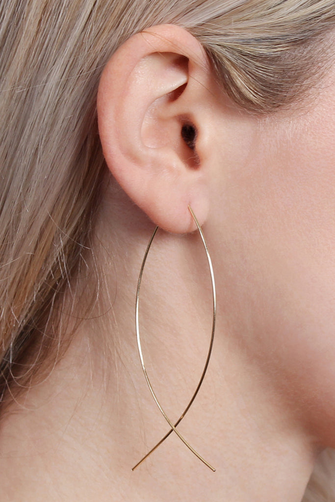 HDE1859 - HOOP EARRINGS