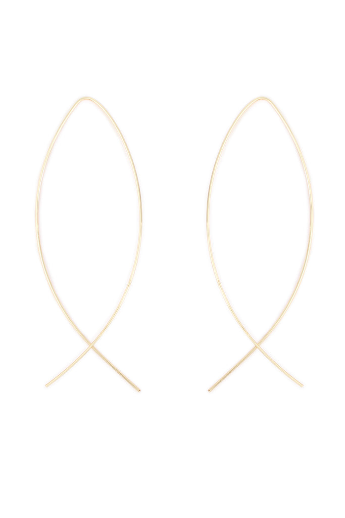 HDE1859 - HOOP EARRINGS